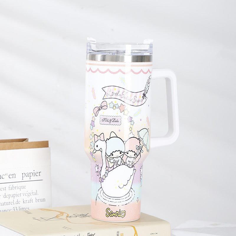 Wholesale Tumbler 40oz Printed Handle 1200ml Thickened Insulation Ice Cup